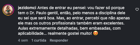 Comentário original de jezidomi publicado na página oficial da campanha